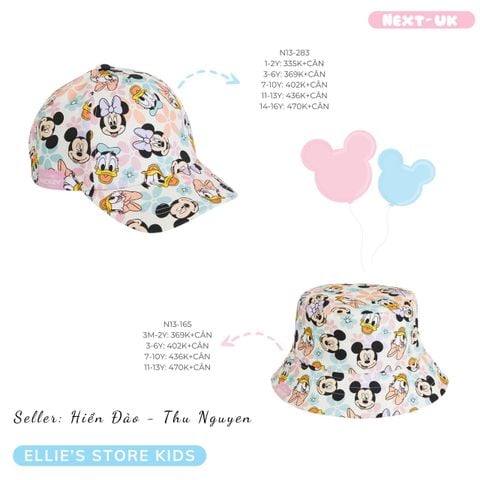 Mũ vành in Mickey NEXT N13165