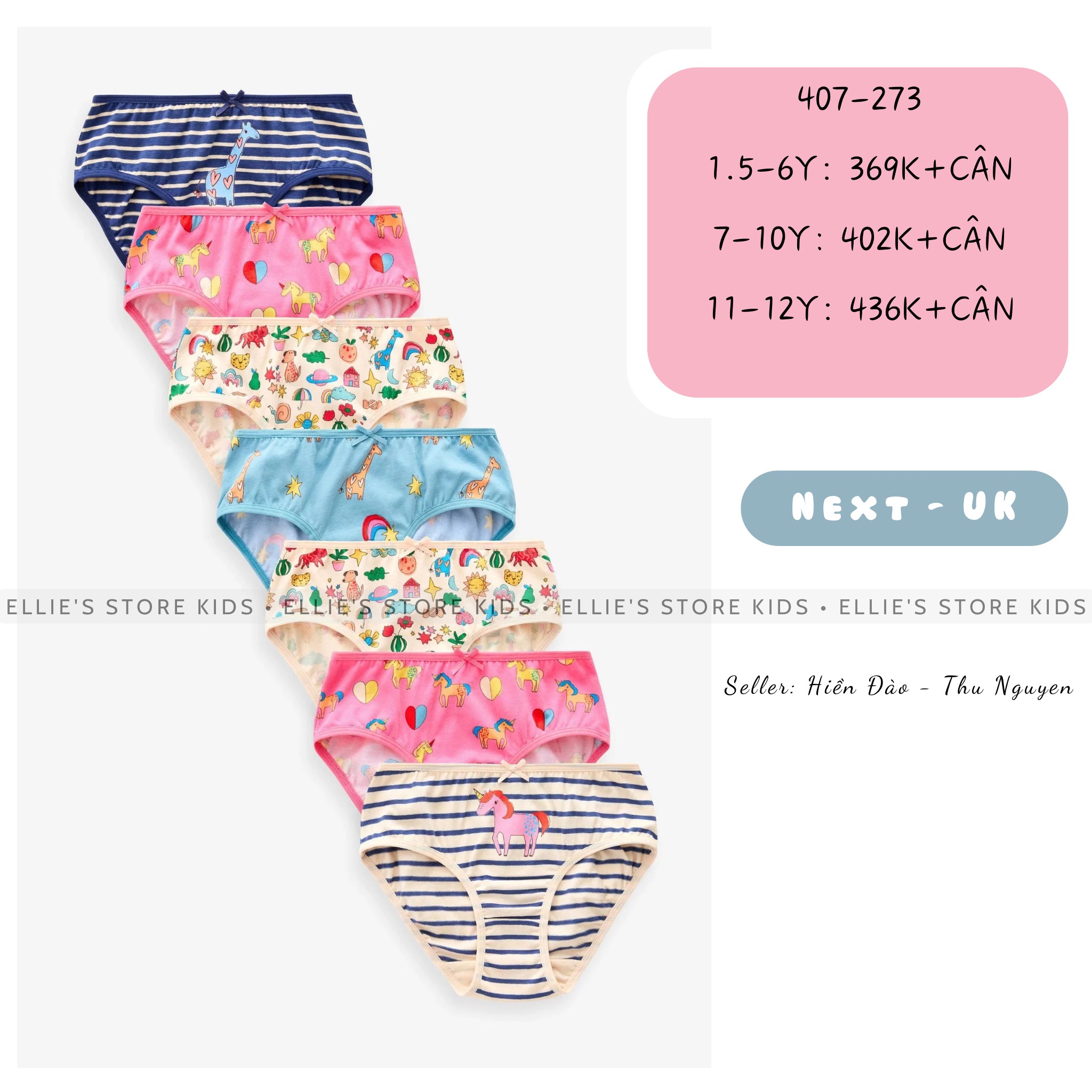 Set quần chip NEXT 407-273
