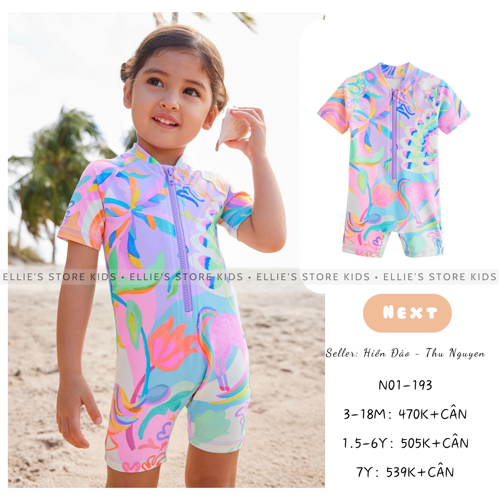 Đồ bơi liền Bé gái NEXT N01-193
