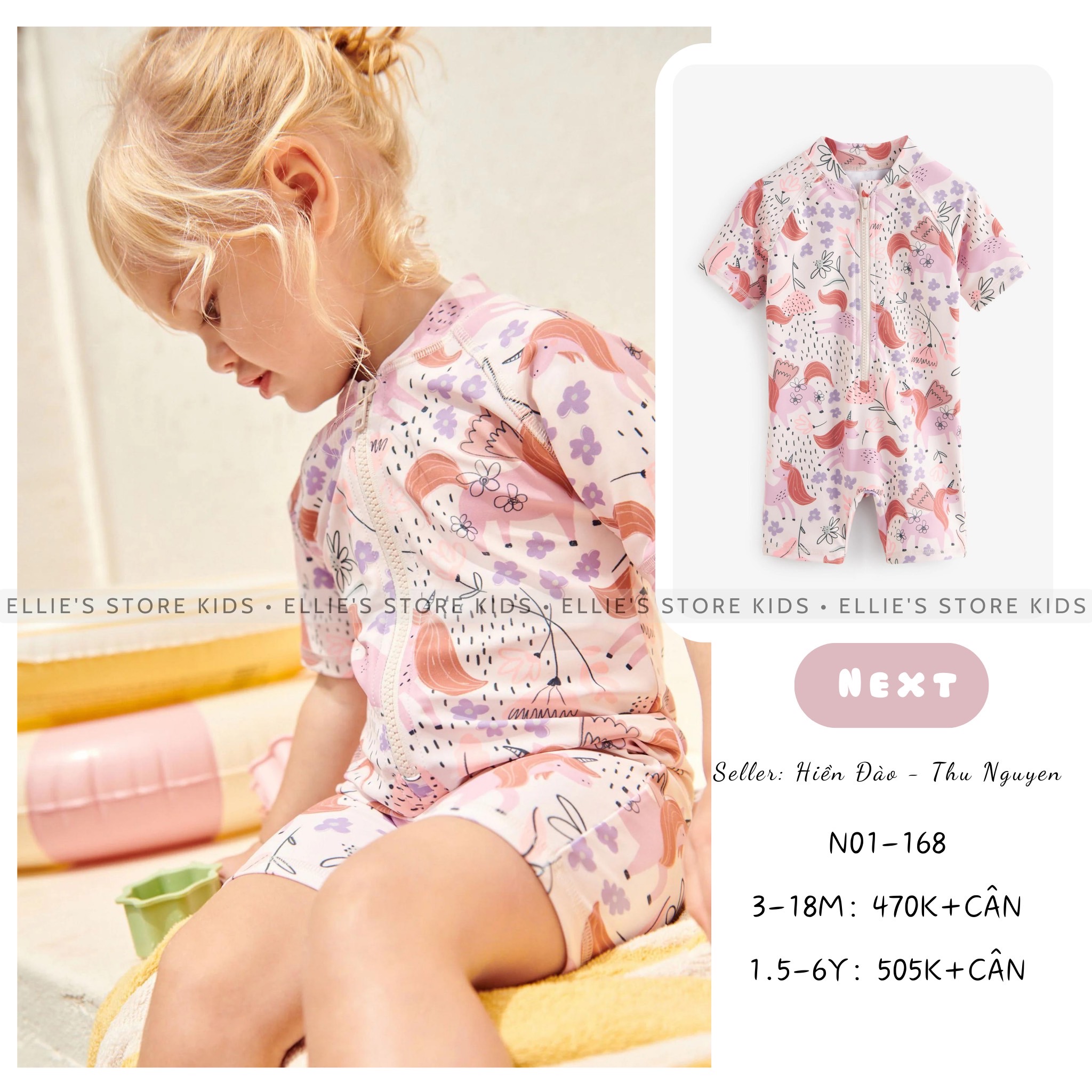 Đồ bơi liền Bé gái NEXT N01-168