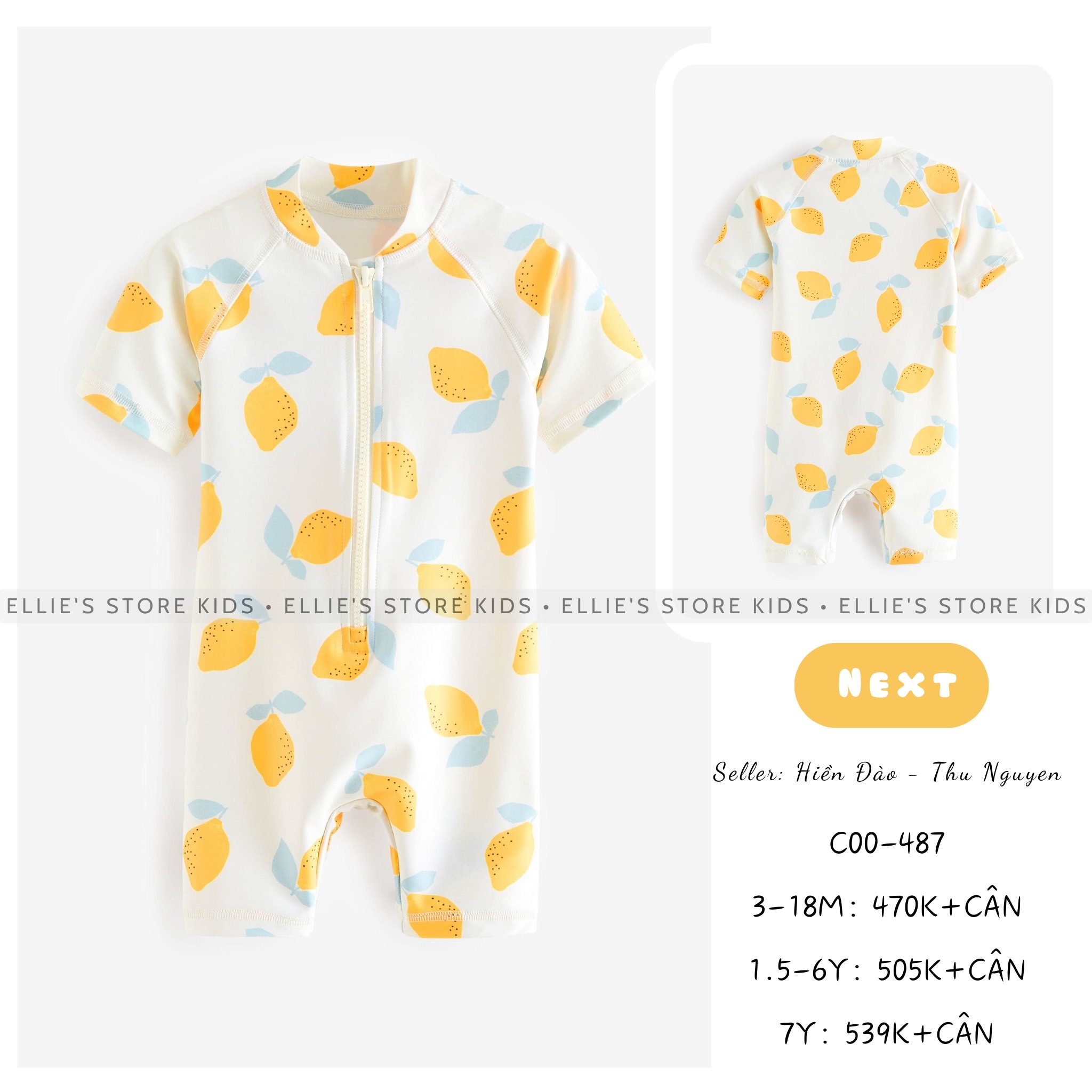 Đồ bơi liền Bé gái NEXT C00-487