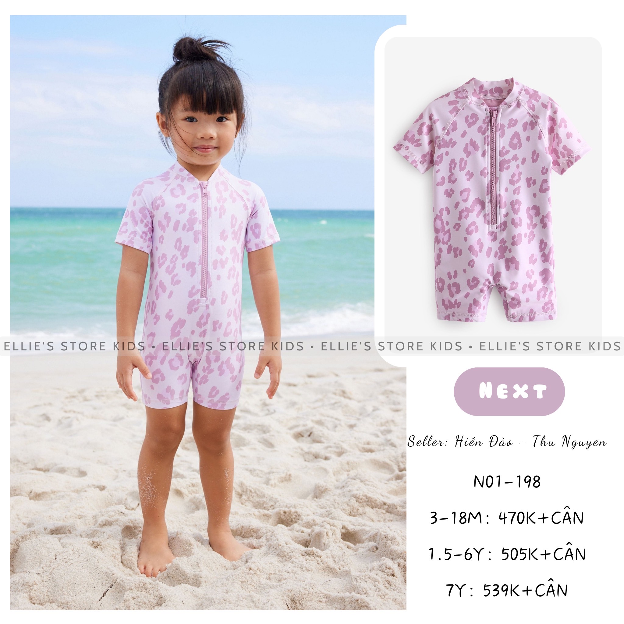 Đồ bơi liền Bé gái NEXT N01-198