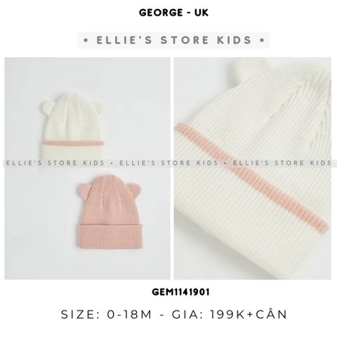 Set mũ len baby GEORGE