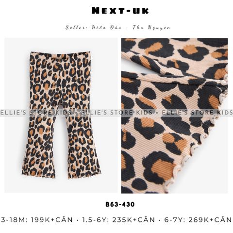 Quần legging ống loe kiểu NEXT B63430