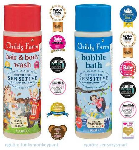 Childs Farm Tractor gift set - Bộ kít quà tặng Childs Farm CF005. 2x250ml