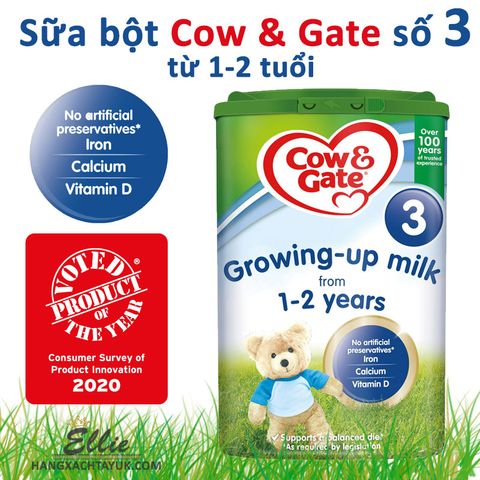 Cow & Gate Growing Up Milk 3 from 12-24 Months 800g