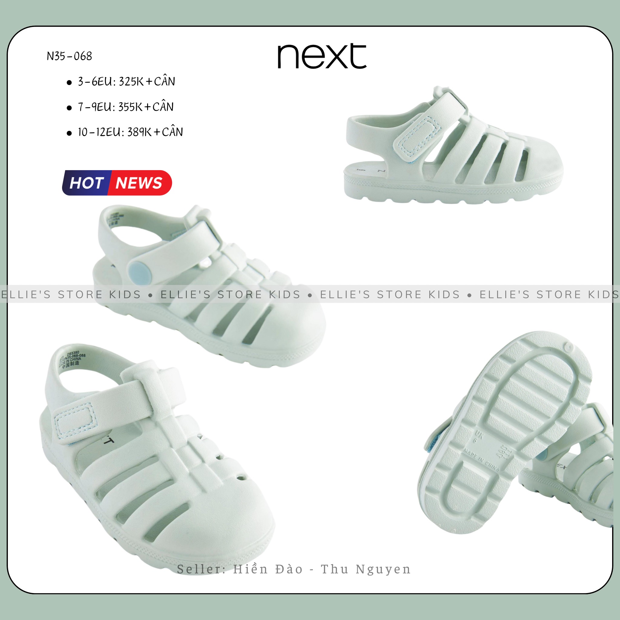 Giày rọ nhựa NEXT N35068