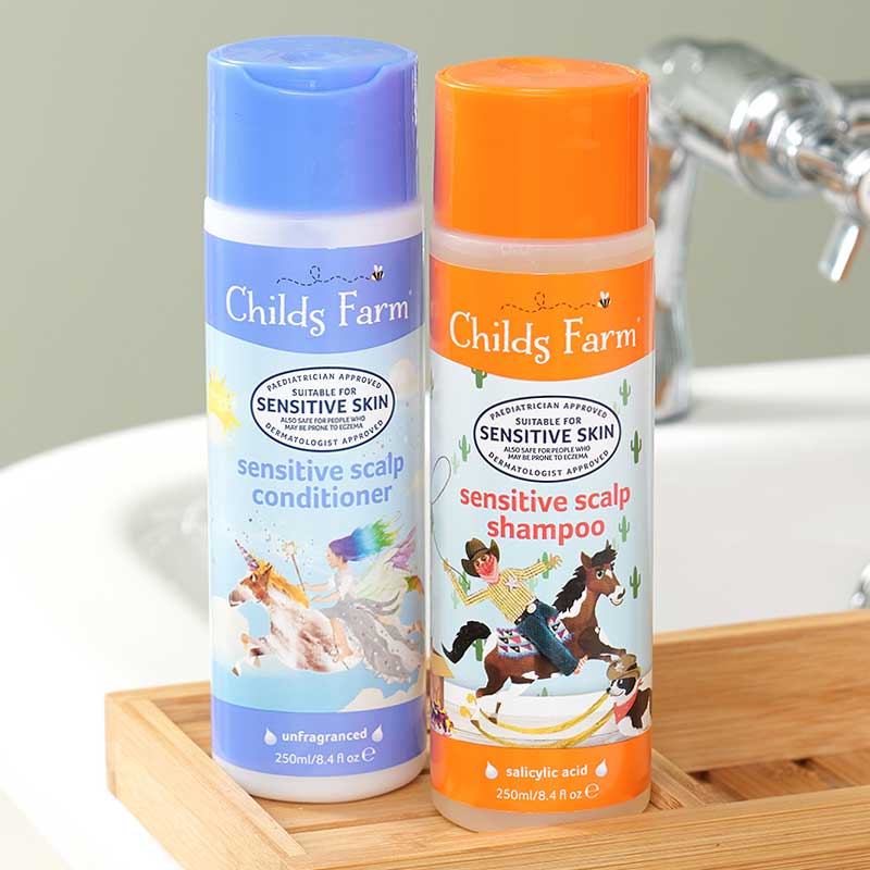Childs Farm sensitive scalp conditioner, unfragranced - Dầu xả dưỡng tóc cho da đầu nhạy cảm CF010  250ml