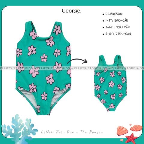 Đồ bơi liền mảnh bé gái GEORGE