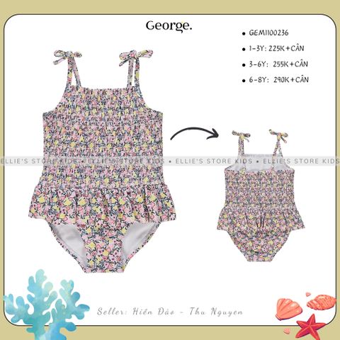 Đồ bơi liền mảnh bé gái GEORGE