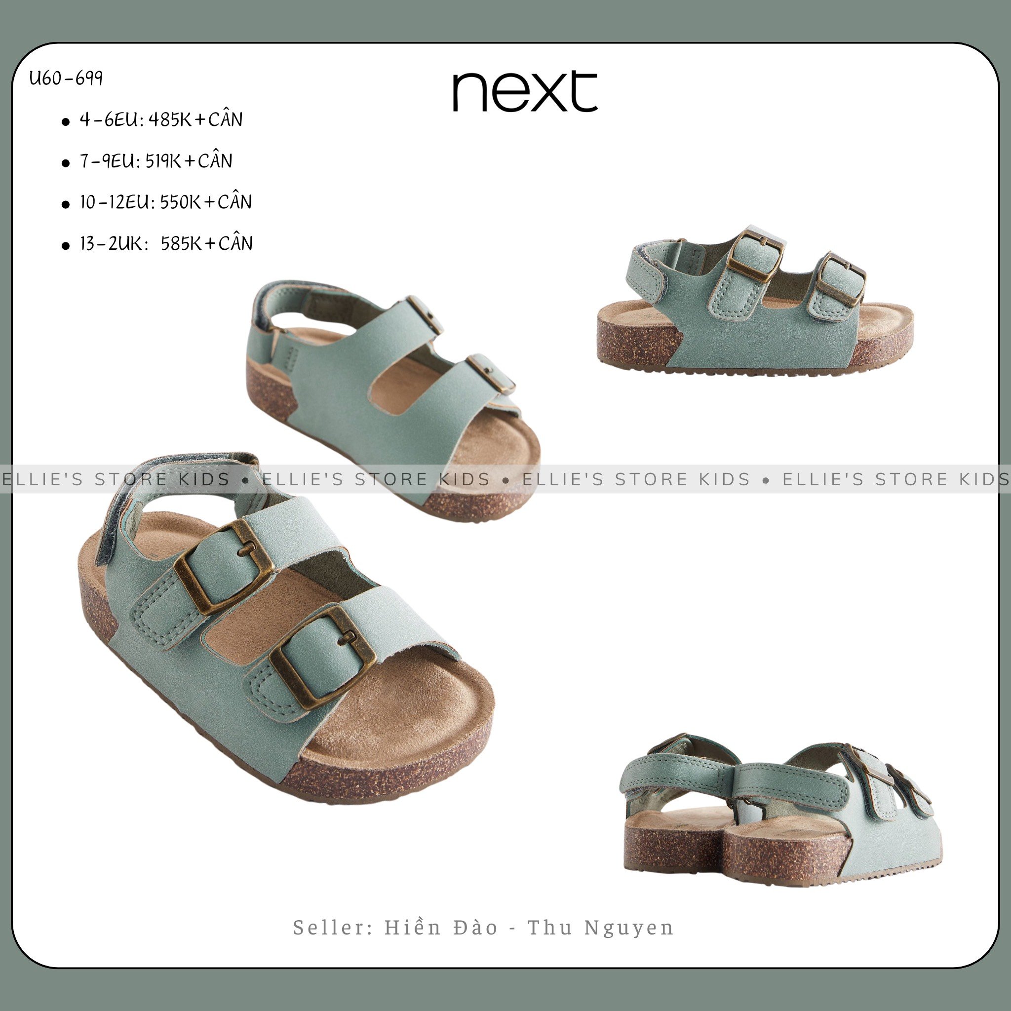 Giày da thật Bé trai NEXT U60699