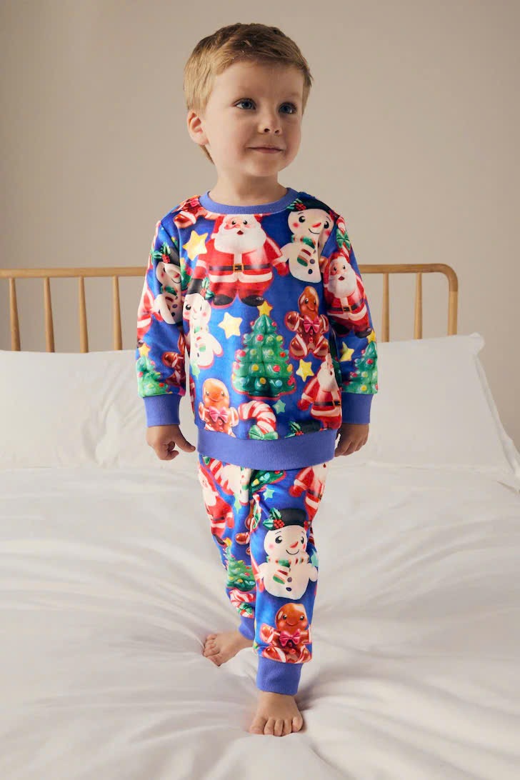 Set pyjamas nỉ lông mềm NEXT 665622