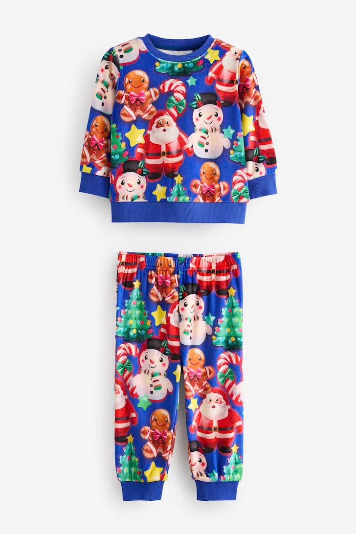 Set pyjamas nỉ lông mềm NEXT 665622