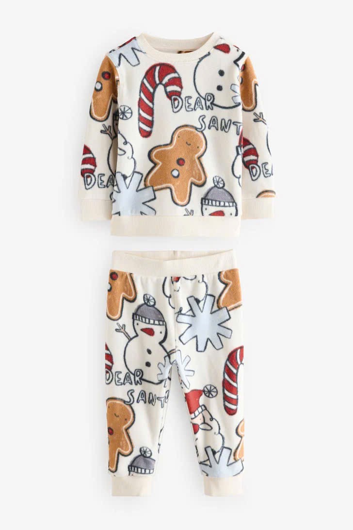 Set pyjamas nỉ lông mềm NEXT E30271