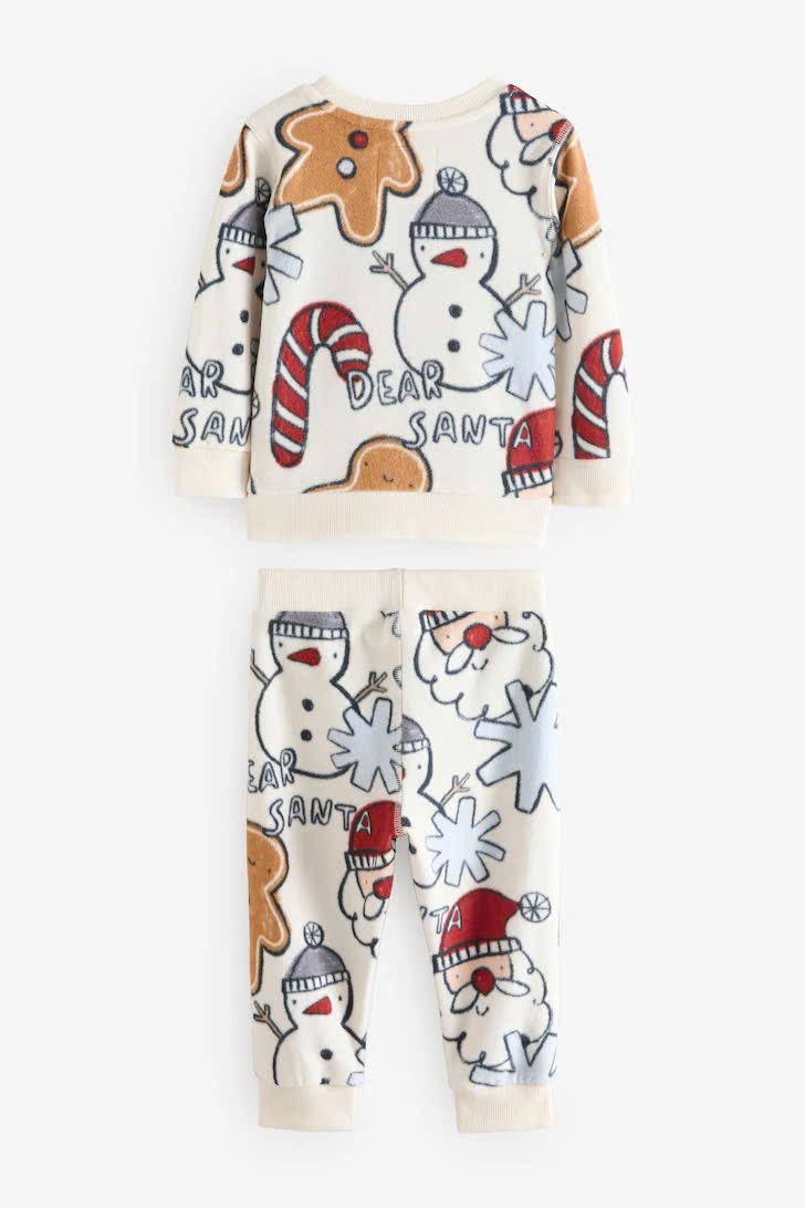 Set pyjamas nỉ lông mềm NEXT E30271