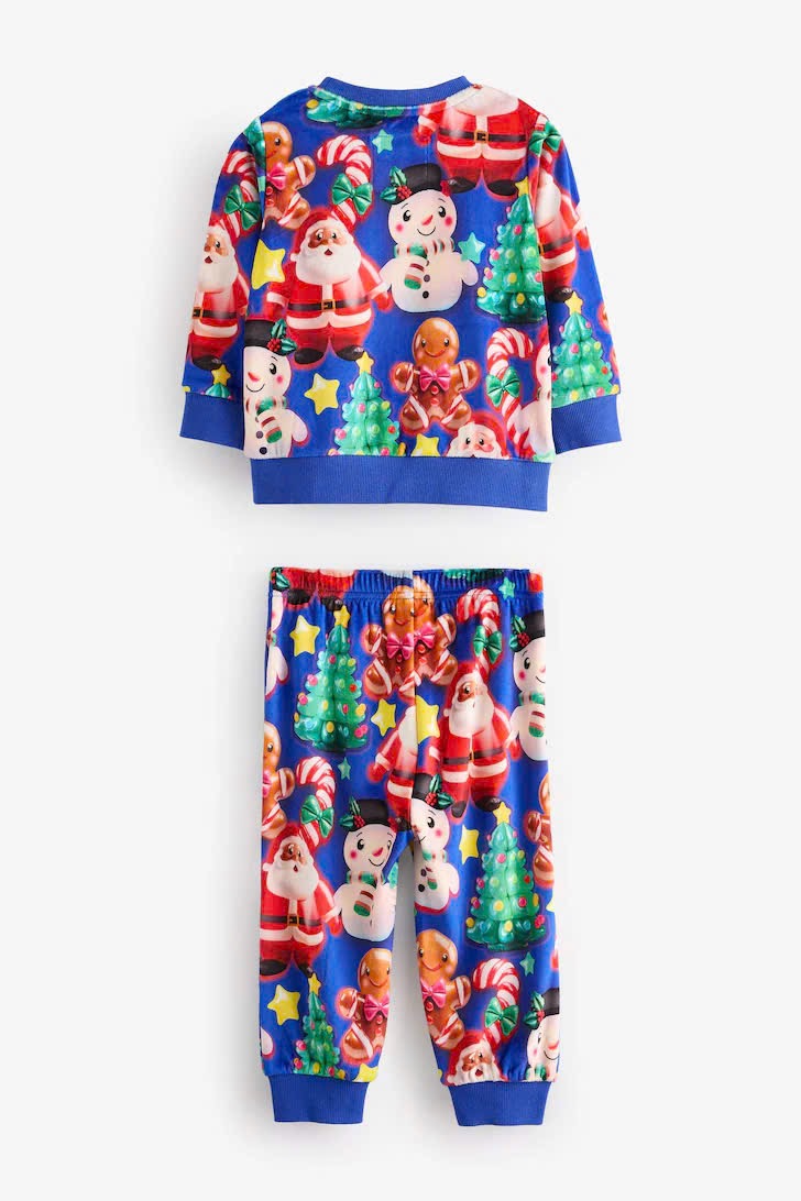Set pyjamas nỉ lông mềm NEXT 665622