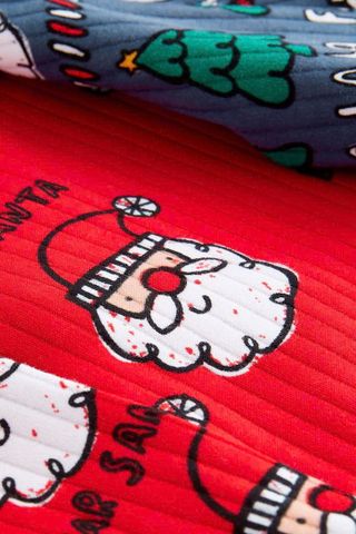 Set 3 bộ pyjamas NEXT hoạ tiết Giáng Sinh 665639