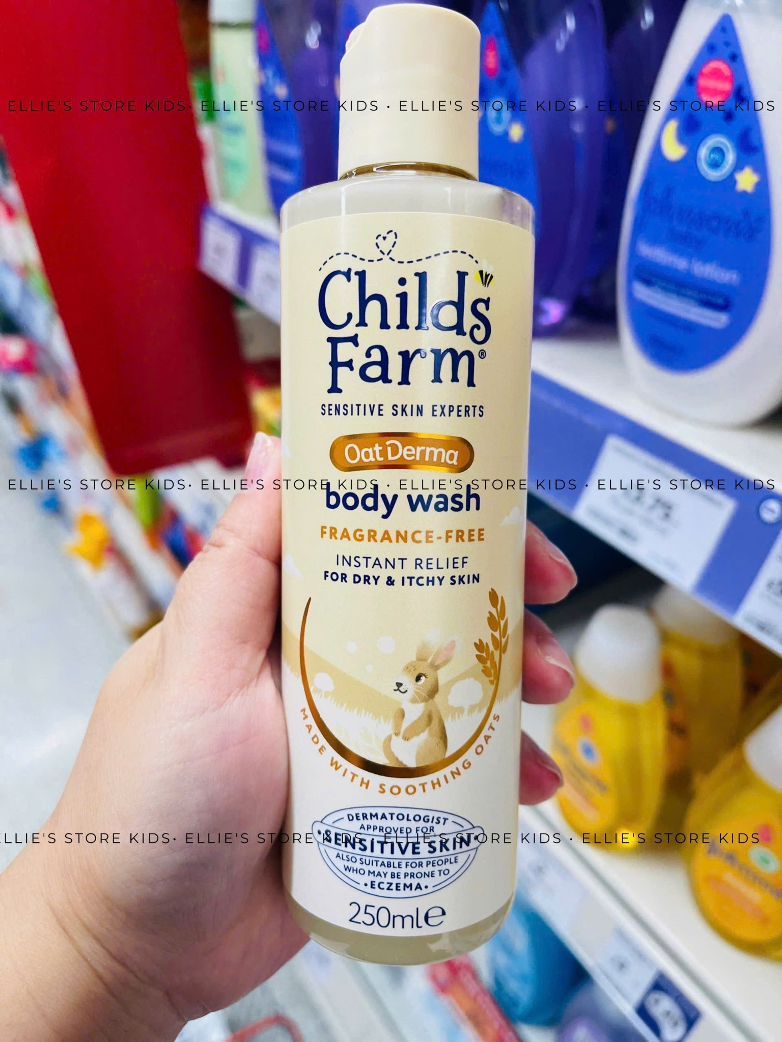 Childs Farm Baby Oaty Bubbles - Dầu tắm không mùi tinh dầu yến mạch CF625  250ml