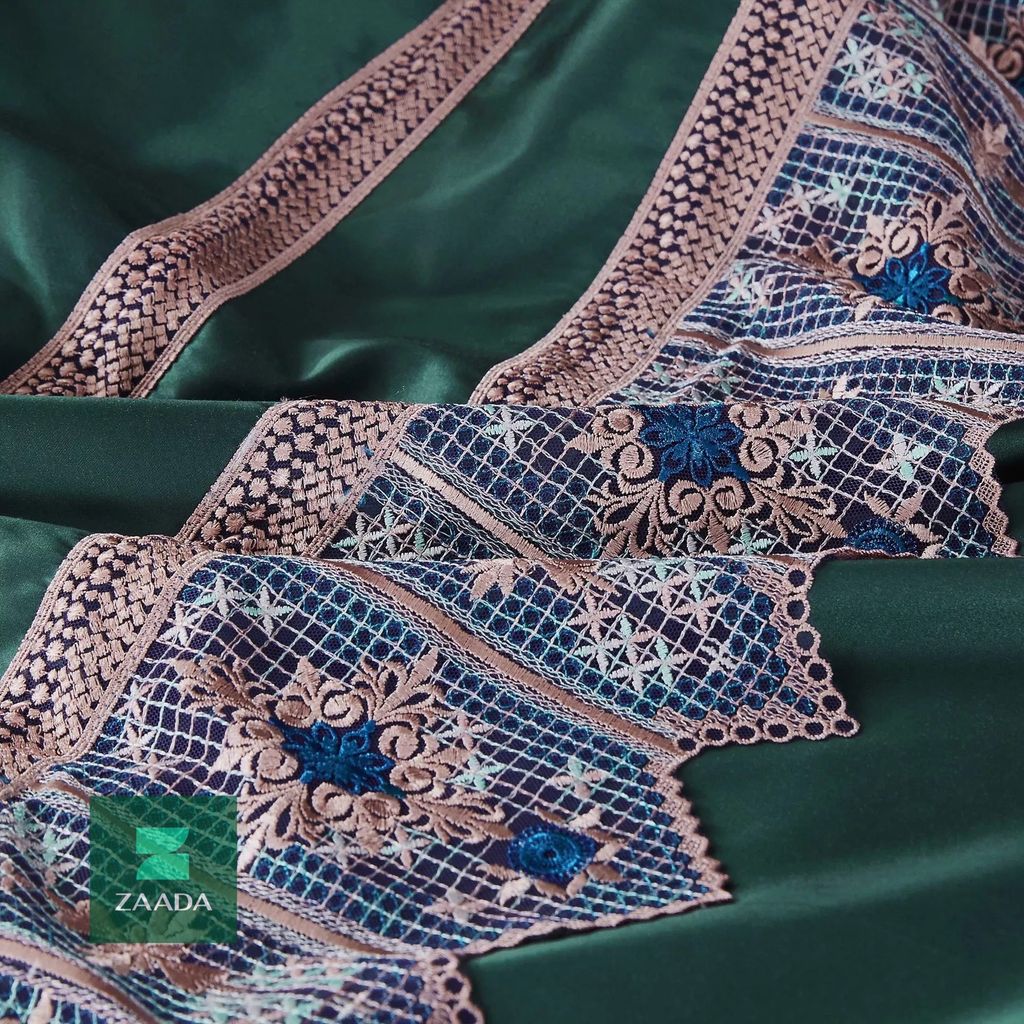 BỘ CHĂN GỐI DỆT LỤA THÊU MURIEL