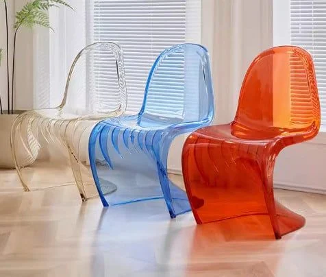 GHẾ ĂN NHỰA ACRYLIC HIỆN ĐẠI GHE015