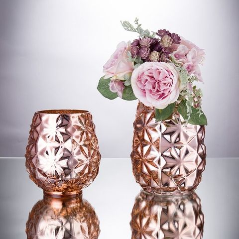  PI-LO007 - BÌNH HOA DAVID AUSTIN ROSE 