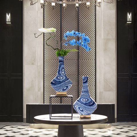  LỌ HOA TRANG TRÍ BLUEBERY 