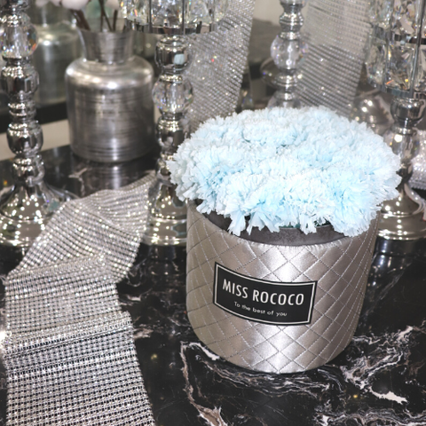  HỘP HOA TƯƠI MÃI MÃI CẨM CHƯỚNG XANH PHÁP 