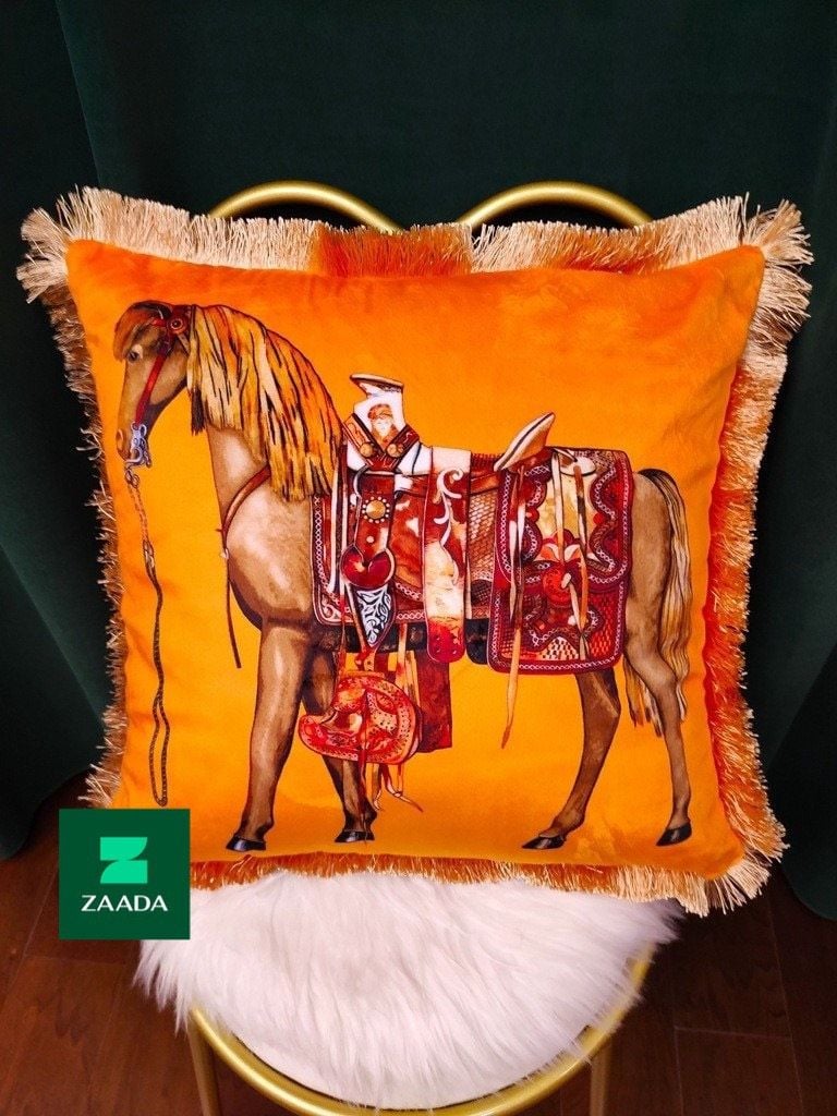 BỘ CHĂN GỐI LÔNG CỪU DỆT KIM ON THE ROAD