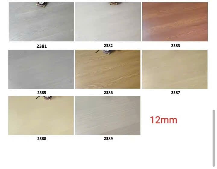 VÁN GỖ SÀN NHÀ MDF PHỦ LAMINATE 9MM
