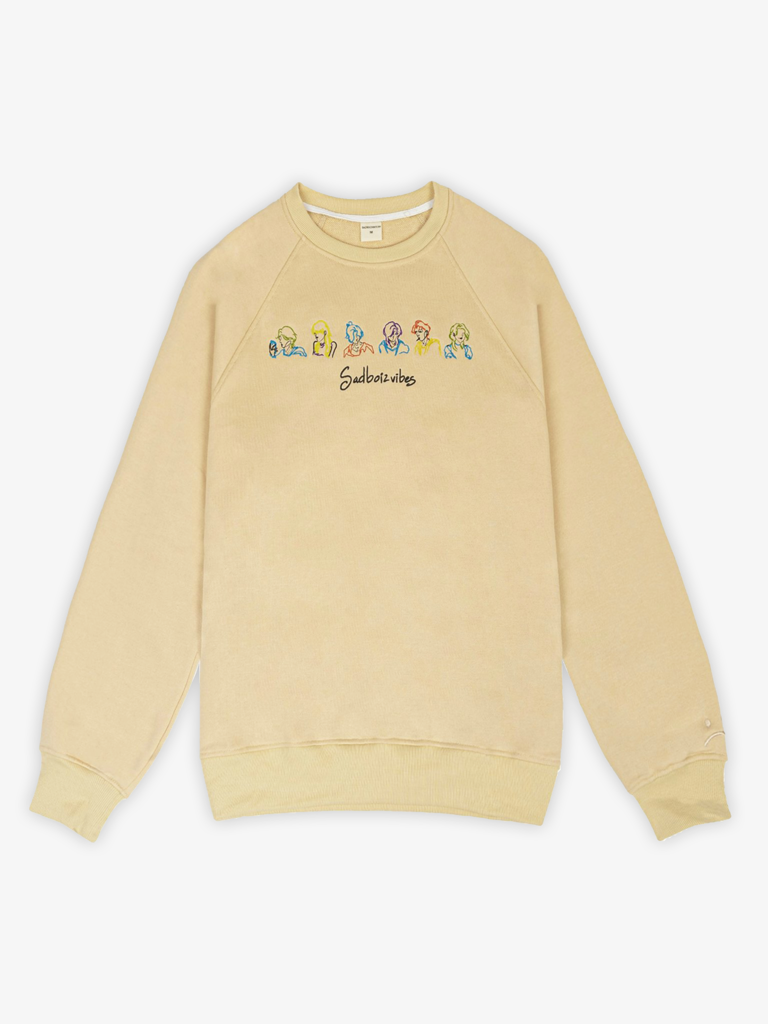 sadboizvibes toss sweater - cream 