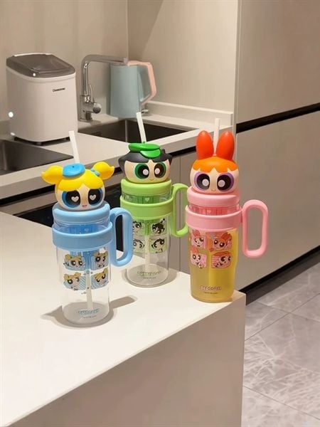  Cốc big size Powerpuff Girls 1060ml 