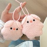  Móc khoá heo bông má ngọc 