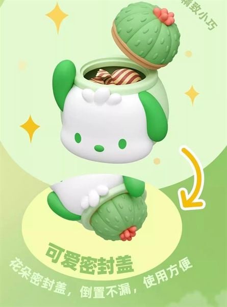  Mô hình Sanrio chậu cây 