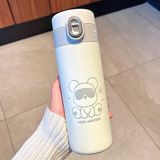  Bình giữ nhiệt gấu đeo kính 400ml 