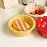  Bát dẹt chấm bi 14,5cm 