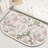  Thảm mút dẹt Hoa vintage Garden 40x60cm 