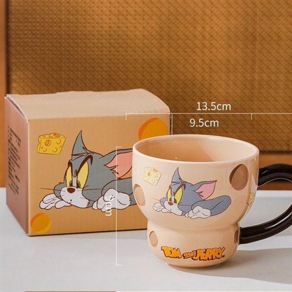  Cốc sứ Tom&Jerry phomai 340ml 