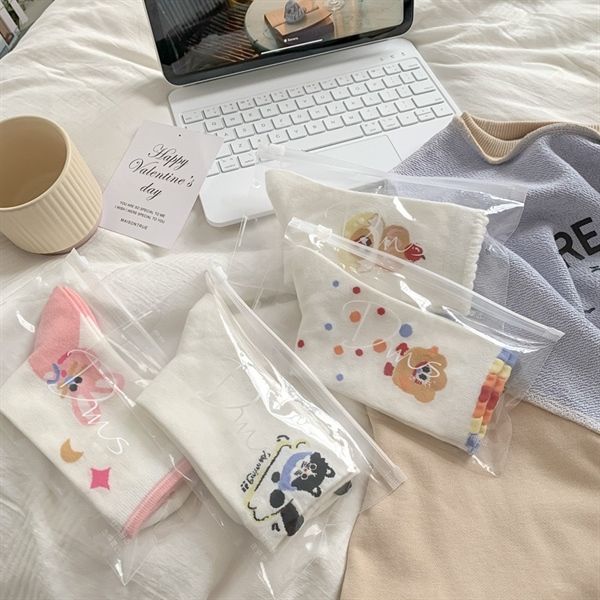  Tất DMS cao cổ hình dễ thương 
