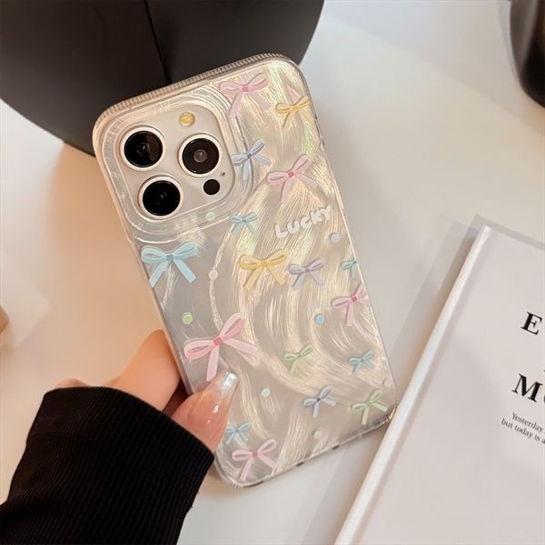  Ốp nơ nhí Lucky nền sóng 