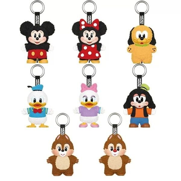  Blind box Mickey Family Cute Together Keychain 