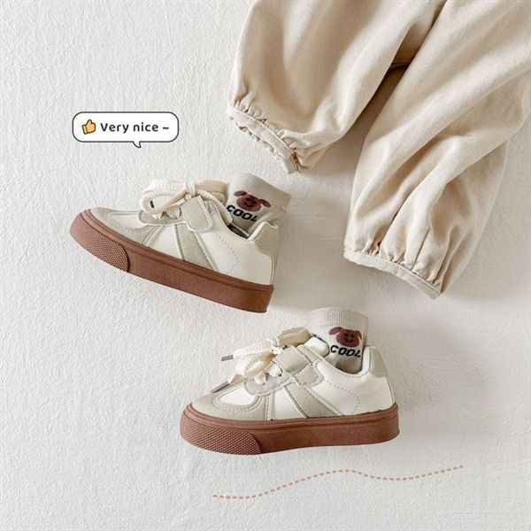  Tất Kid mặt lưới gấu 