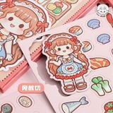  Sticker nổi nam châm 3 background bé Telado 