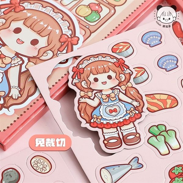  Sticker nổi nam châm 3 background bé Telado 