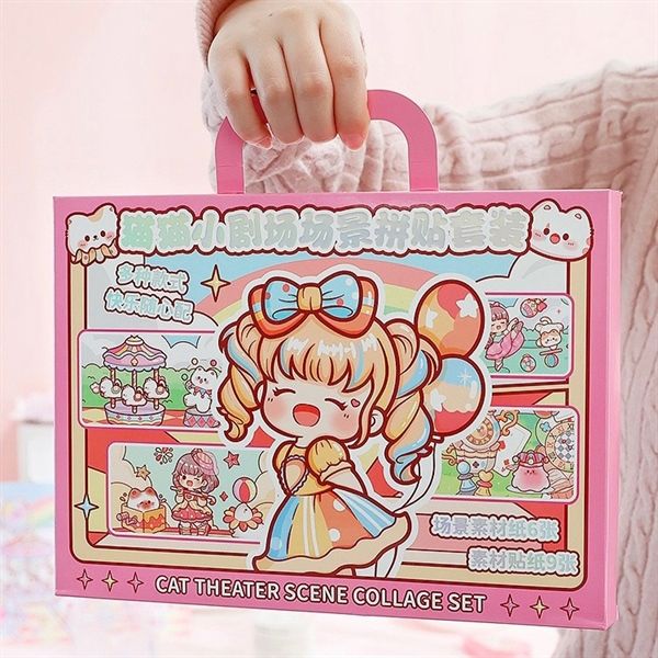  Box sticker Telado 15 tờ Cat Theater 