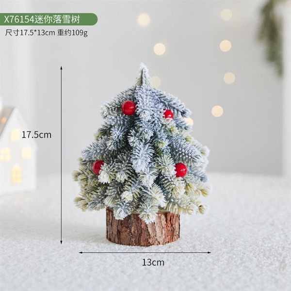  Cây thông để bàn decor Giáng Sinh 