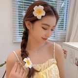  Kẹp hoa sứ xốp ombre vàng 