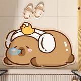  Thảm mút dẹt Capybara ngủ 40x60cm 