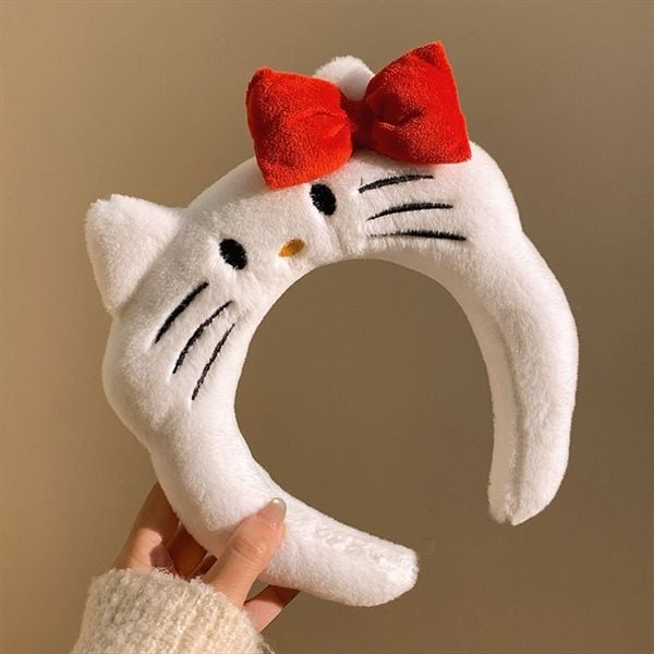  Bờm Hello Kitty bông 