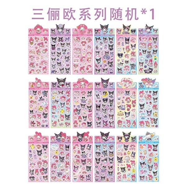  Sticker lấp lánh các nhân vật 
