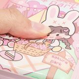  Sổ bọc da êm Sakura 80 trang 8x10cm 